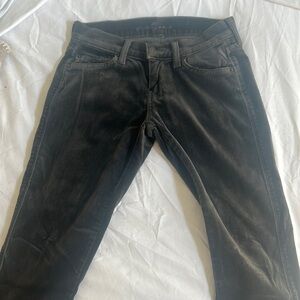 7 For All Mankind velvet pants